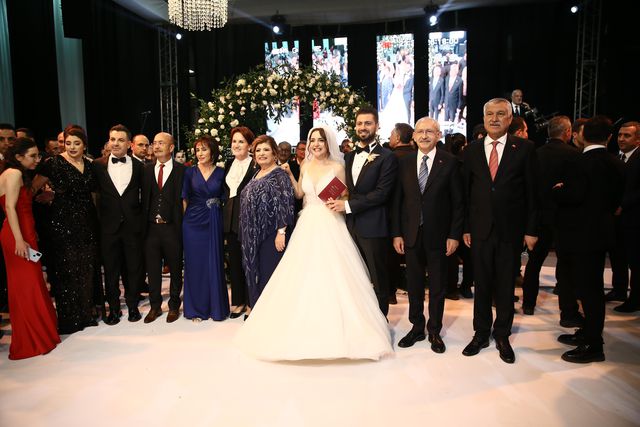 Muhalafeti bir araya getiren nikah! Kılıçdaroğlu, Akşener, İmamoğlu ve Yavaş katıldı