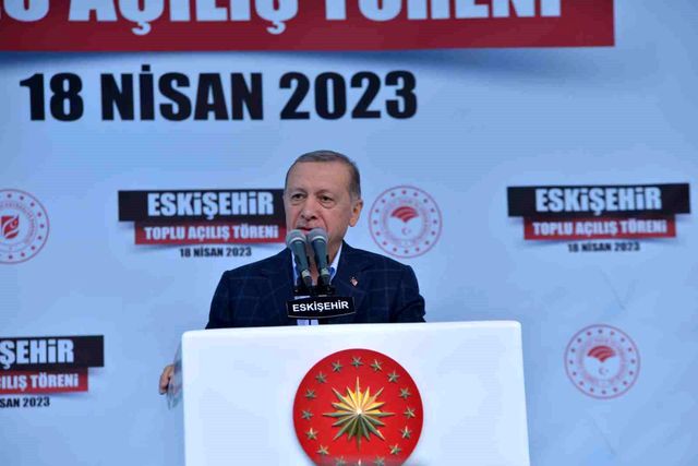 Cumhurbaşkanı Erdoğan'dan Eskişehir'e 2 yeni müjde