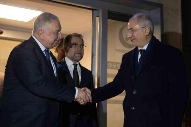 AK Parti Genel Başkanvekili Efkan Ala ve AK Parti Seçim İşleri Başkanı Ali İhsan Yavuz, Yeniden Refah Partisi'ni ziyaret etti