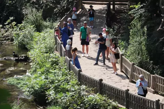 Yeşilçam filmlerine sahne olan Düden Şelalesi ziyaretçi akınına uğruyor