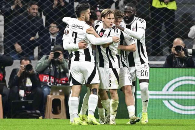 Beşiktaş, Malmö'yü 2-1 mağlup etti