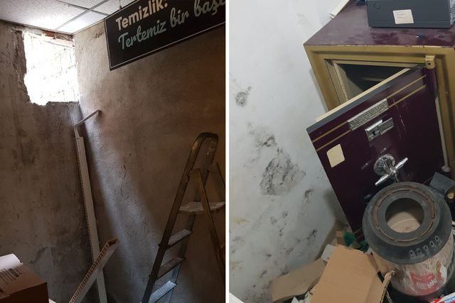 Arka duvarı kırıp kendi marketini soydu, sebebi şeytanın aklına gelmez