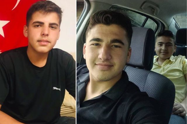 Sobadan sızan gazdan ölen 3 kardeşin cenazesinde yürek burkan görüntü