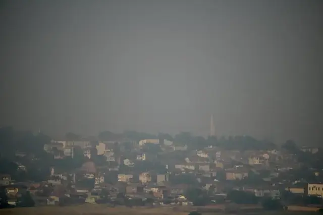 Komşumuz da alevlerle savaşıyor! Dumanlar Edirne'ye ulaştı