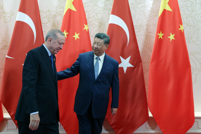 Cumhurbaşkanı Erdoğan, Şi Cinping ile bir araya geldi