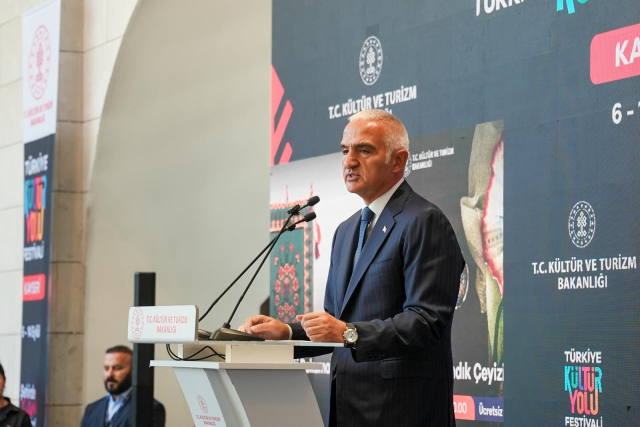 Kayseri ilk kez Kültür Yolu'nda! Açılışı Bakan Ersoy gerçekleştirdi