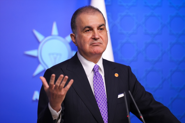 Toplantı sonrası açıklama yapan Ömer Çelik