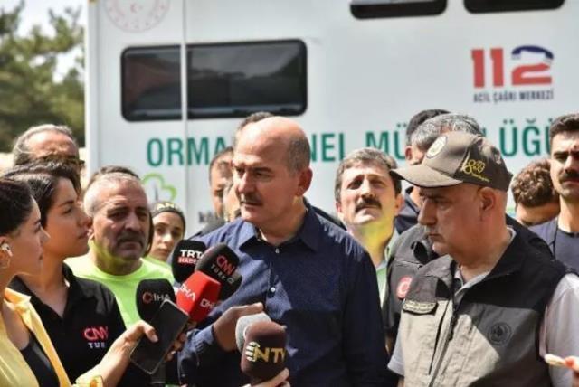 Marmaris'teki yangında herkes sabotaj iddiasını konuşurken bir kişi gözaltına alındı