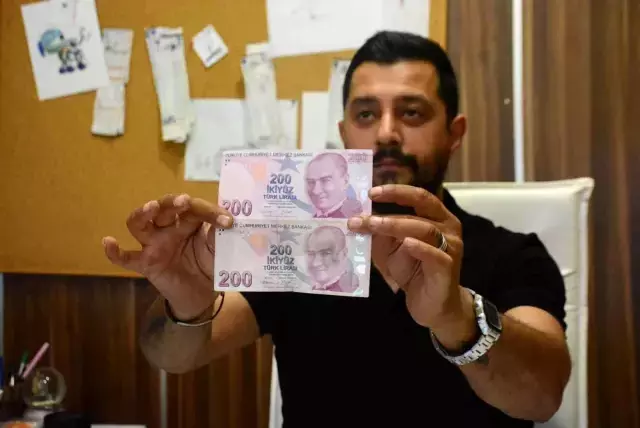 ATM'ye para yatıran bakkal, geri gelen banknotu görünce gözlerine inanamadı! Şimdi herkes peşinde