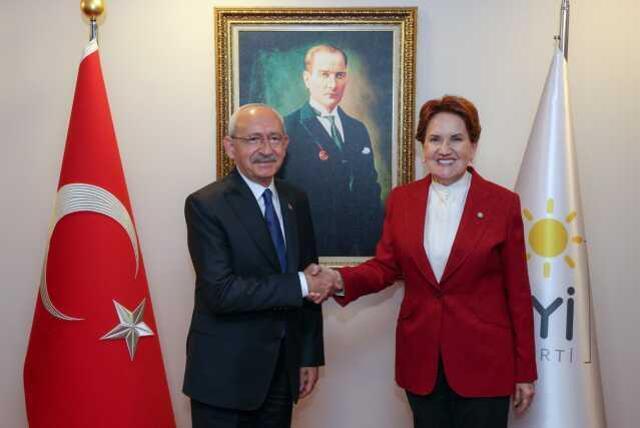 Kaybedilen seçim sonrası ilk buluşma! Kılıçdaroğlu Akşener'i ziyaret etti