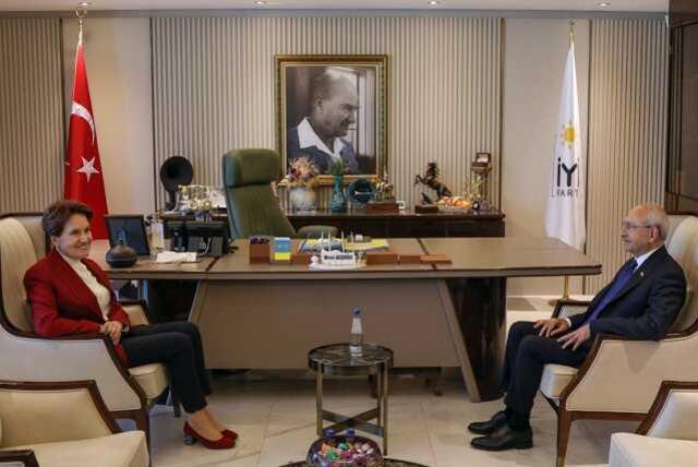 Kaybedilen seçim sonrası ilk buluşma! Kılıçdaroğlu Akşener'i ziyaret etti