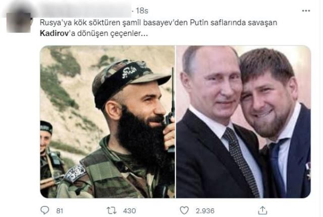 Ukrayna'nın işgalinde Rusya'nın yanında yer alan Kadirov'a tepkiler çığ gibi