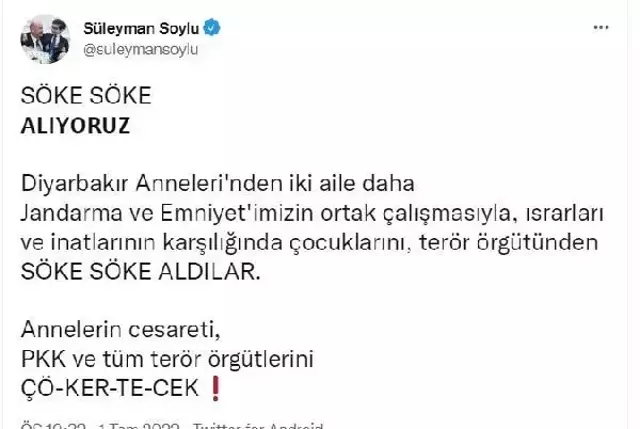 İçişleri Bakanlığı: Evlat nöbetinde çocuğuna kavuşan aile sayısı 37'ye yükseldi