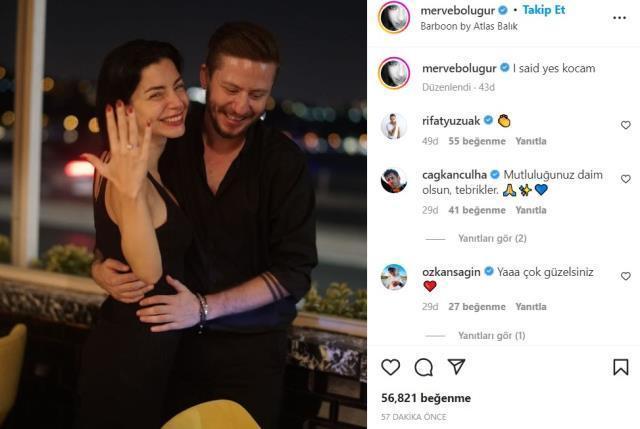Merve Boluğur evleniyor mu? Merve Boluğur kiminle evleniyor?