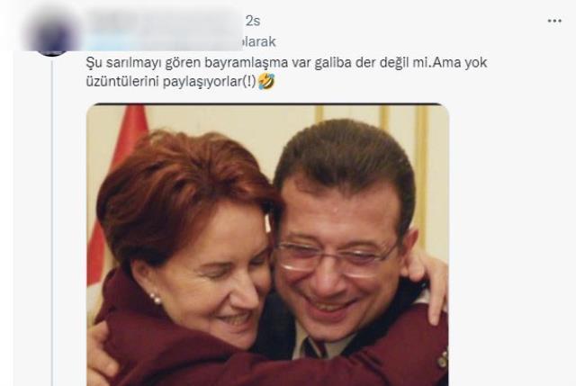 CNN Türk canlı yayınında İmamoğlu ve Akşener'in sarıldığı anlar canlandırıldı