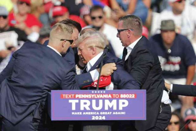 Trump'a suikast girişiminde bulunan genç, çatıda polisle karşılaşmış