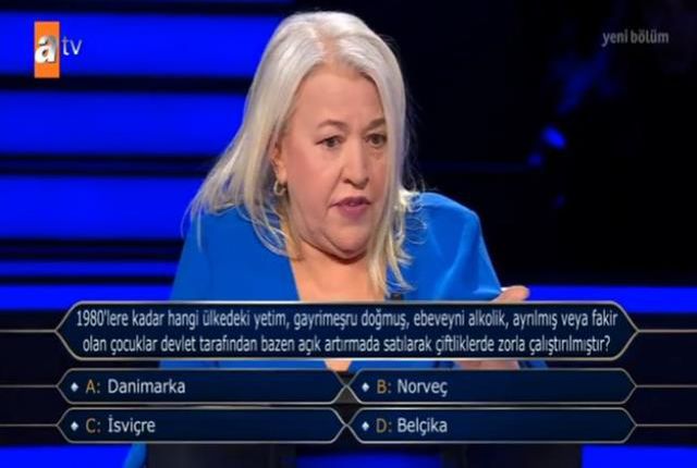(1980'lere kadar hangi ülkede yetim...) Kim Milyoner Olmak İster 21 Ocak Sorusu Cevabı Nedir? Kim Milyoner Olmak İster 100 Bin TL'lik soru!