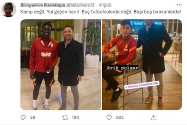 Galatasaray'ın kaldığı otelde kriz! Taraftarları çıldırtan fotoğraflar