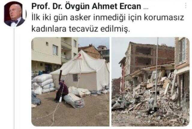 Prof. Dr. Övgün Ahmet Ercan'ın emniyetteki ifadesi ortaya çıktı: Pişmanım, art niyetim yoktu