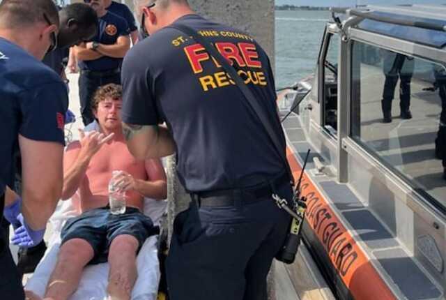 Florida'da kaybolan genç 35 saat sonra kurtarıldı