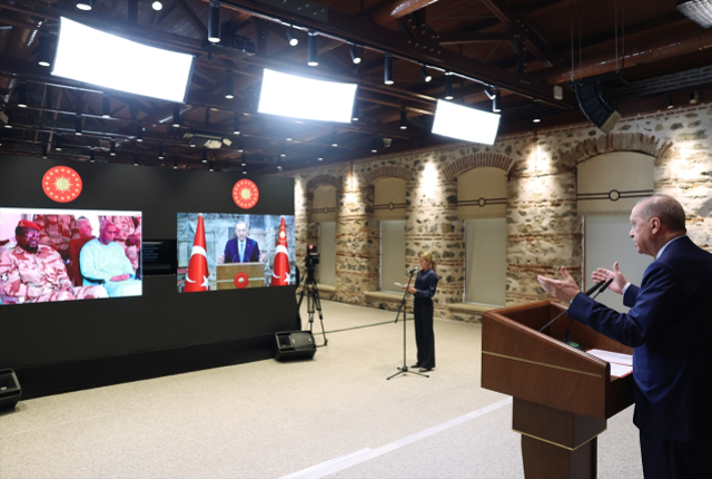Gine'de Recep Tayyip Erdoğan Camii açıldı