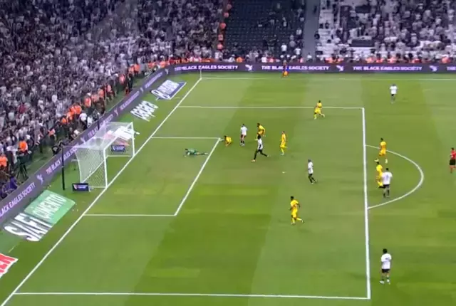 Rafa Silva'dan Beşiktaş'a 3 puanı getiren gol