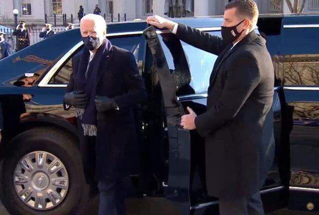 Canavar lakaplı 10 tonluk makam aracı, Biden'a Brüksel ziyaretinde eşlik ediyor
