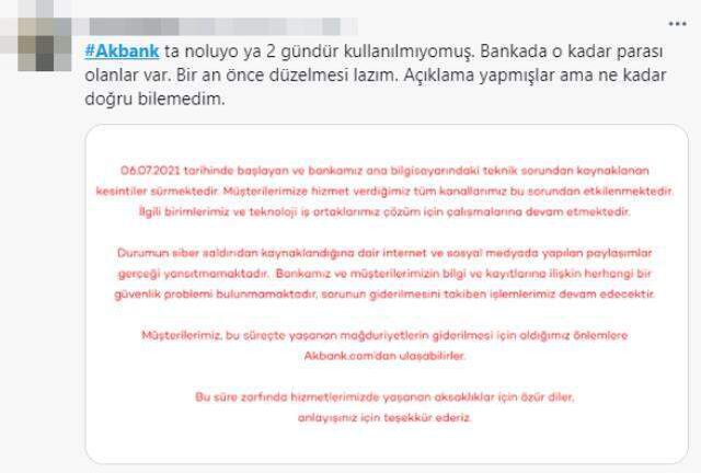 Dünya bankacılık tarihinde bir ilk! Akbank'ta sistem çökeli tam 31 saat oldu, tepkiler çığ gibi büyüyor