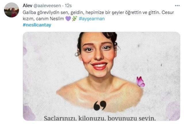 Neslican Tay ölümünün 2'nci yılında da unutulmadı