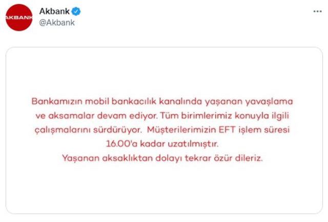 Akbank mobil uygulamasında arıza! İşlem yapamayan müşteriler isyan etti, bankadan açıklama geldi