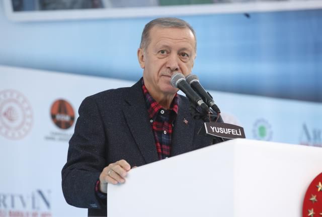 Türkiye'de ilk, dünyada 5. sırada! Cumhurbaşkanı Erdoğan, yeni barajın enerji üretim kapasitesini Togg üzerinden anlattı