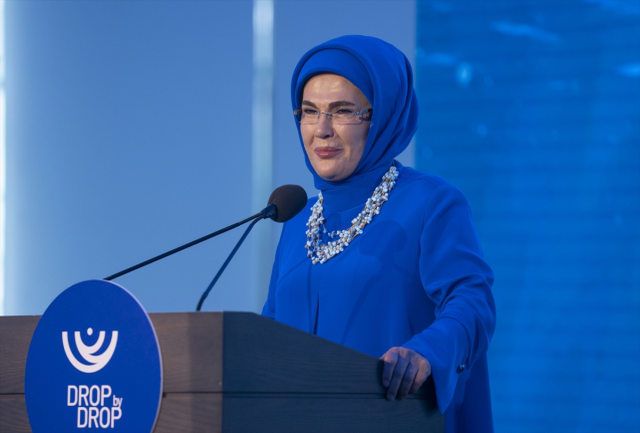 Emine Erdoğan'dan New York'taki sergi açılışına damga vuran Gazze çıkışı