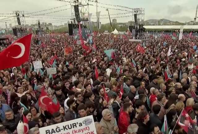 Maltepe mitingine kaç kişi katıldı? Kılıçdaroğlu İstanbul Maltepe mitingi kaç kişi var?