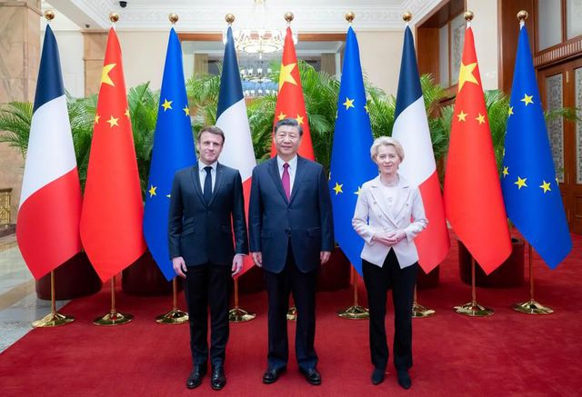 Xi, Macron ve Von Der Leyen ile Toplantı Yaptı