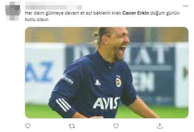 F.Bahçeliler'in doğum gününü kutladığı Caner Erkin'den duygusal şarkı