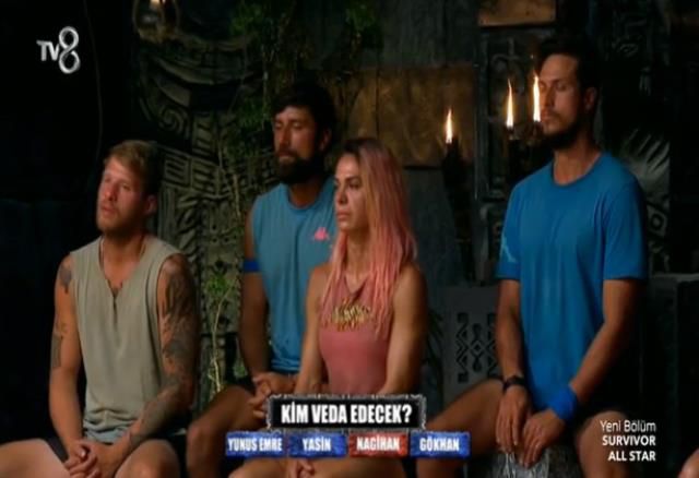 Survivor kim elendi, kim gitti? 23 Şubat Survivor All Star elenen isim kim oldu? Nagihan mı, Yasin mi, Gökhan mı, Yunus Emre mi? Hangi isim elendi?