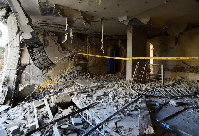 İsrail'in Şam'a Yönelik Füze Saldırısında Pek Çok Bina Hasar Aldı