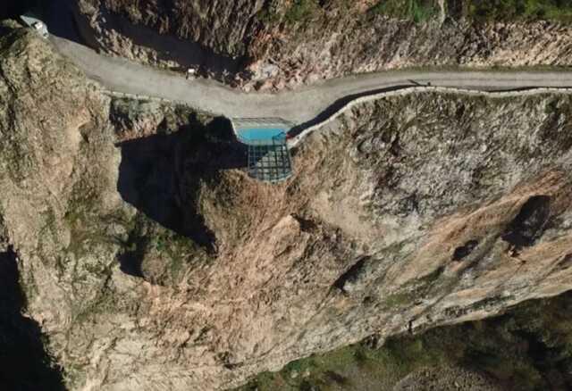 47 yaşındaki kadın, 220 metre yüksekliğindeki seyir terasından düştü