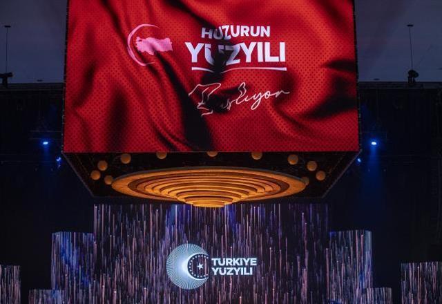 Cumhurbaşkanı Erdoğan'ın konuşacağı salonda AK Parti bayrağı detayı! Herkes aradı ama kimse göremedi