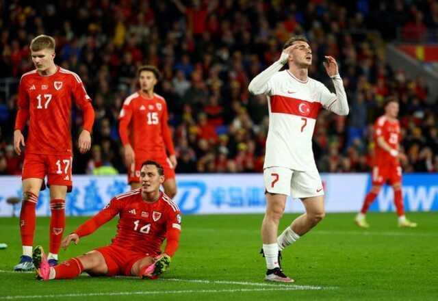 Galler ile 1-1 berabere kalan A Milli Takımımız, 2024 Avrupa Şampiyonası Elemeleri D Grubu'nu lider bitirdi