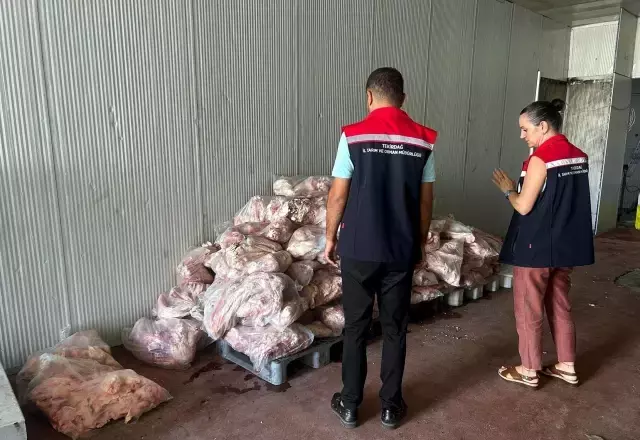 İşletmede yapılan denetimler sonucunda dikkat çeken görüntüler