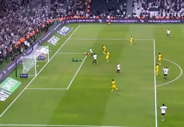 Rafa Silva'dan Beşiktaş'a 3 puanı getiren gol