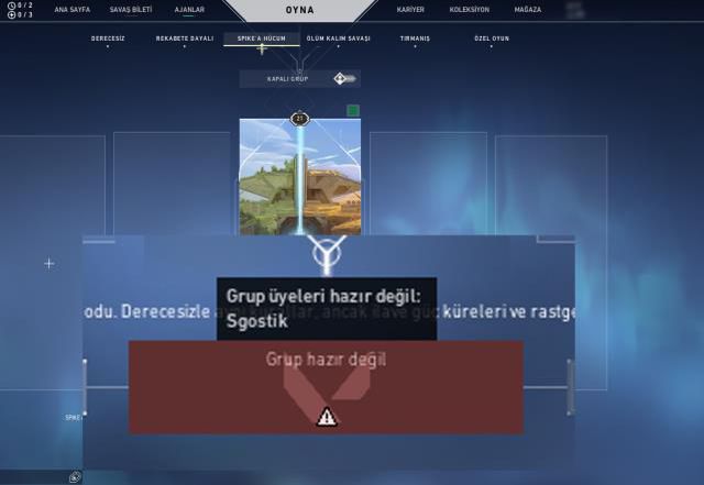 Valorant grup hazır değil sorunu nedir? Nasıl çözülür?