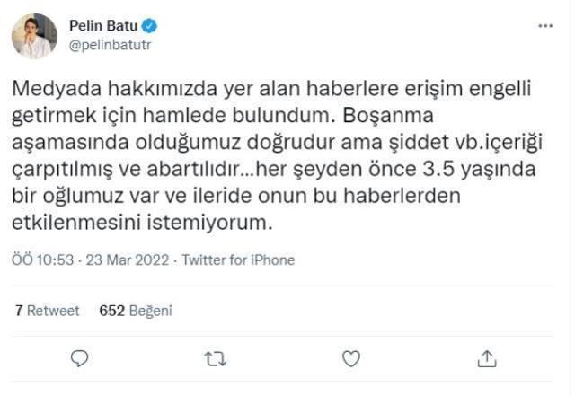 Pelin Batu'dan Şiddet Açıklaması!