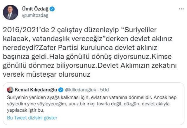 Kılıçdaroğlu'ndan Soylu'ya '700 bin Suriyeli bebek' yanıtı! Ümit Özdağ'a da gönderme yaptı