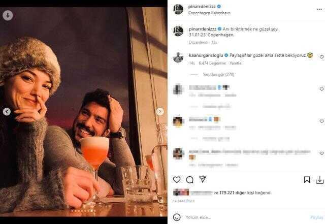 Pınar Deniz, Kaan Yıldırım'la tatil pozunu paylaştı! Partneri Kaan Urgancıoğlu'ndan yorum gecikmedi: Sette bekliyoruz