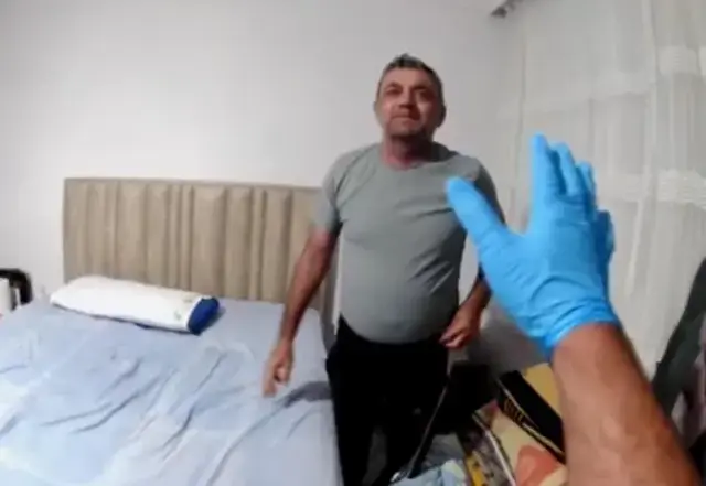 Jandarma ekipleri tarafından adliyeye sevk edilen şahıs
