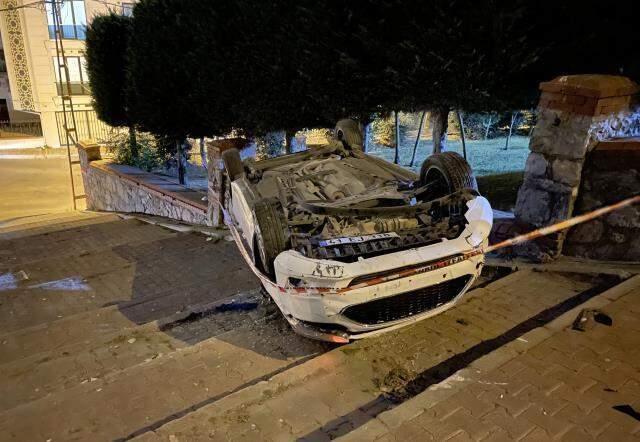 Navigasyona güvenip merdivenlerden aşağı yuvarlanmıştı! İstanbul'daki kazanın görüntüleri ortaya çıktı