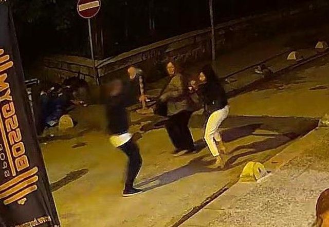 Eski sevgilisini 15 yerinden bıçakladı! Dehşet anları saniye saniye kamerada