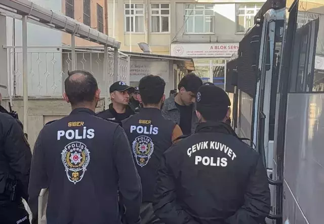 'Futbolda bahis' soruşturması kapsamında gözaltına alınan 38 şüpheli sağlık kontrolünden geçirildi